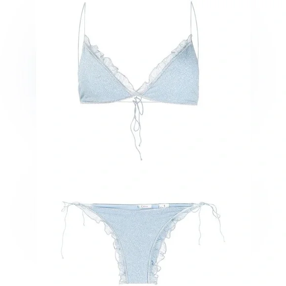 ISO! Oseree Ruffle Bikini - Picture 1 of 2